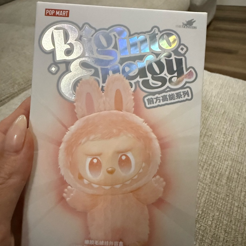 Pop Mart Big into Energy Labubu Secret Blind Box
